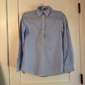 Ann Mashburn Gingham Popover Shirt